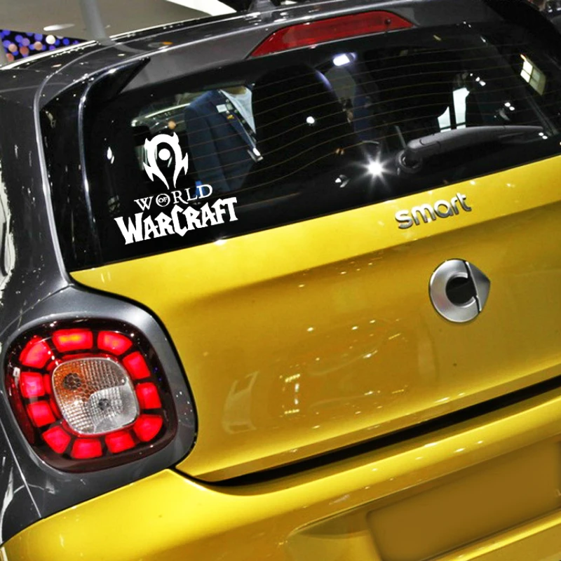 White Volkrays автомобильные аксессуары World of Warcraft знак племя наклейка для электроскутер Chevrolet Peugeot Хонда Хендай - Название цвета: White