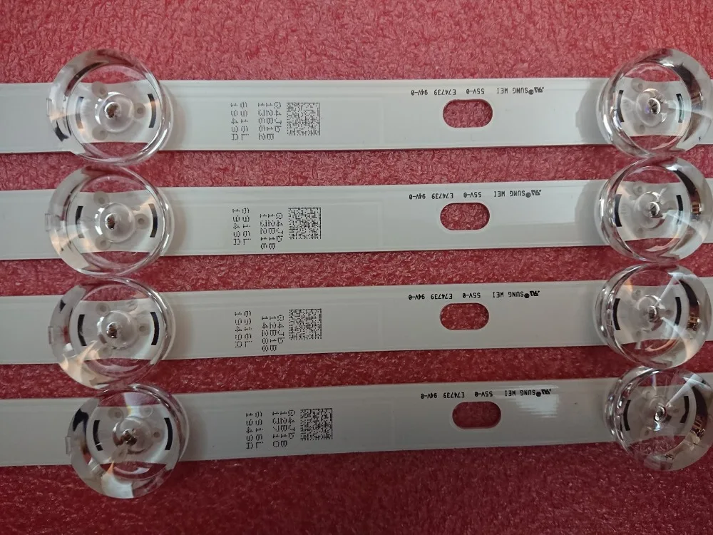 8 шт./компл. светодиодный подсветка полосы для LG 47LB6300 47LF5610 Innotek DRT 3,0 47 дюймов A B 6916L-1961A 6916L-1962A