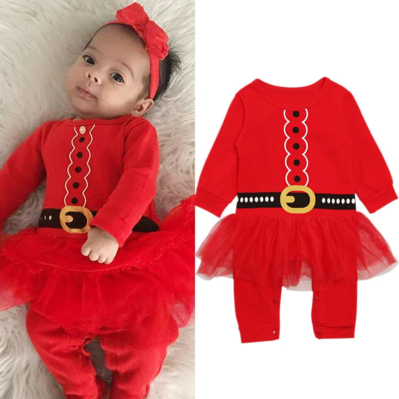 Drop Shipping Casual Spring and Autumn Boys Girls Christmas Long Sleeve Rompers One Piece sock anklets hats 3pcs Climbing Suit - Цвет: STYLE 2