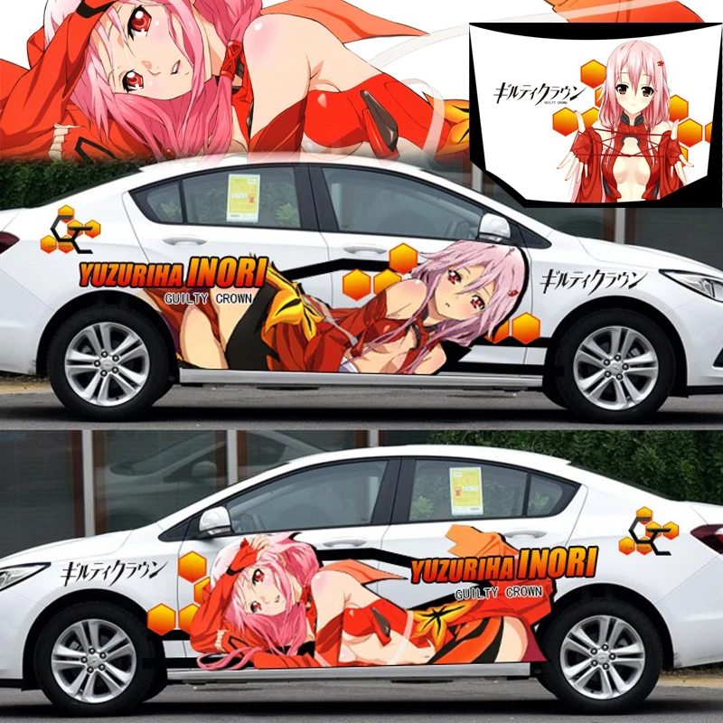 Индивидуальная японская мультяшная наклейка на автомобиль s 1 Виная Корона