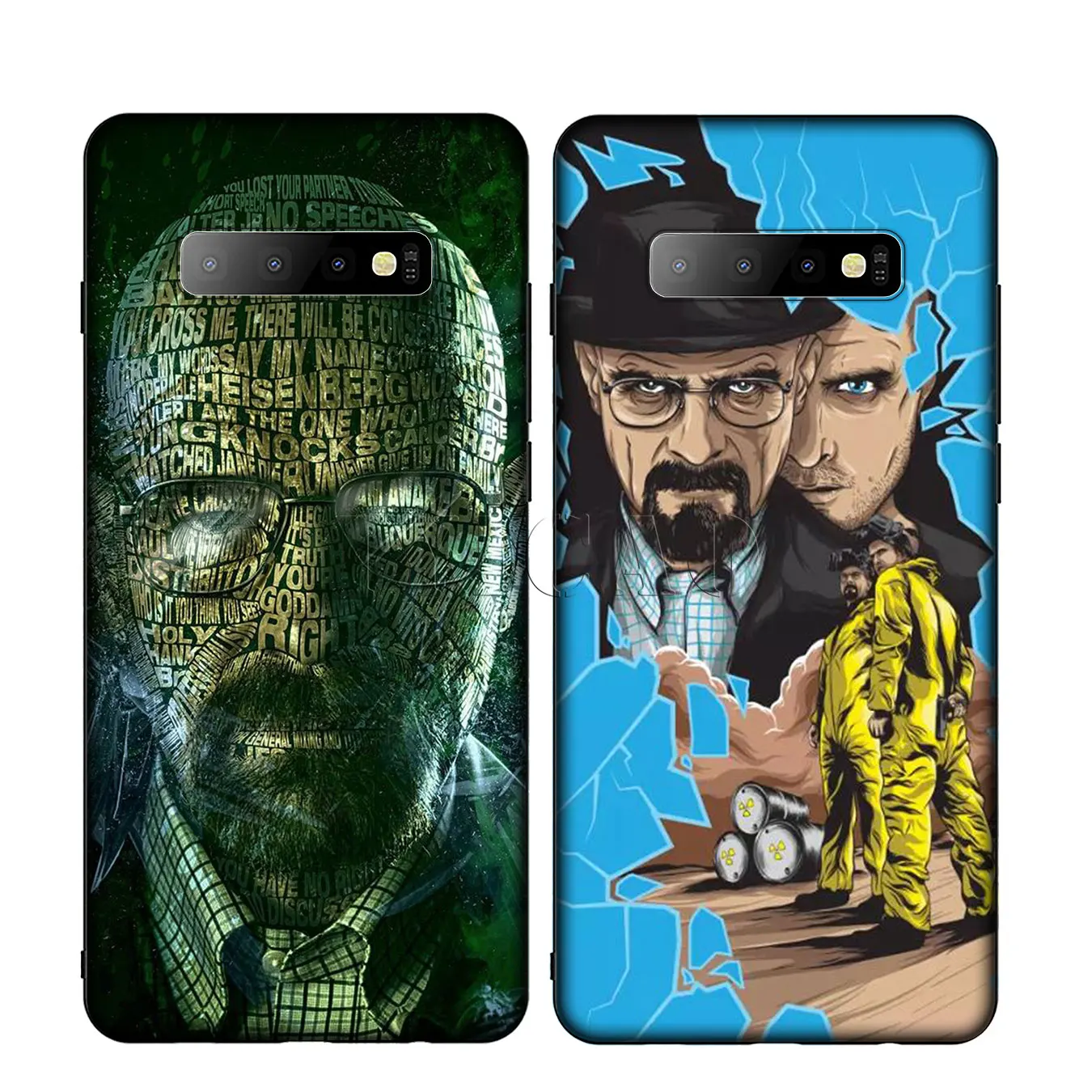 Силиконовый мягкий чехол IYICAO Breaking Bad Head для Samsung Galaxy S10 S9 S8 Plus S6 S7 Edge S10e E|Бамперы| |