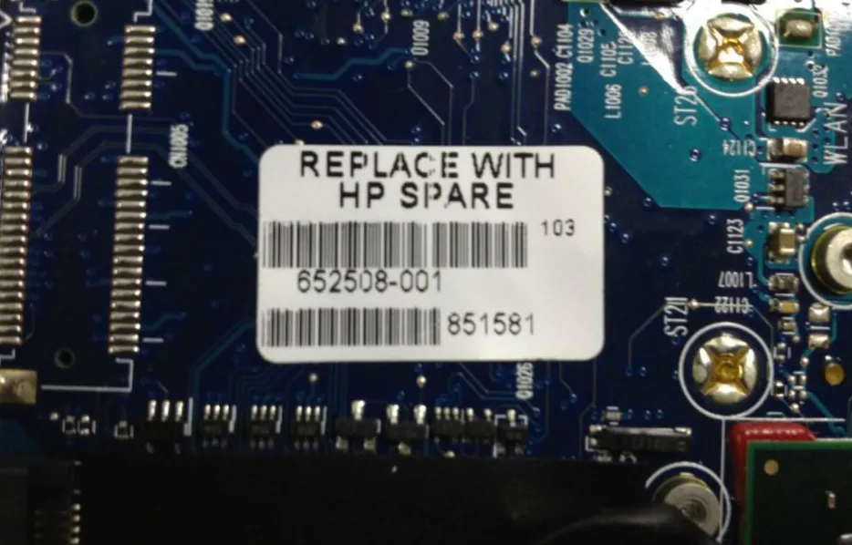 652508 001 Для hp elitebook 8760 W QM67 С графическим слотом DDR3 материнской платы ноутбука
