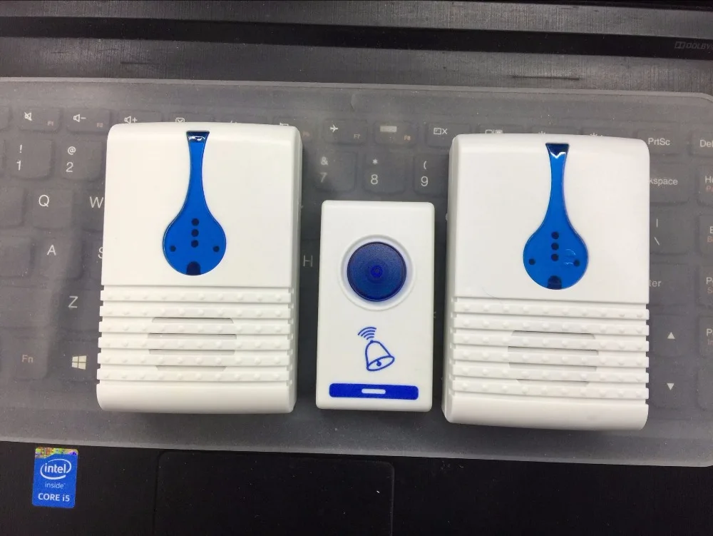 Беспроводной дверной звонок домашний музыкальный удаленный пейджер для пожилых