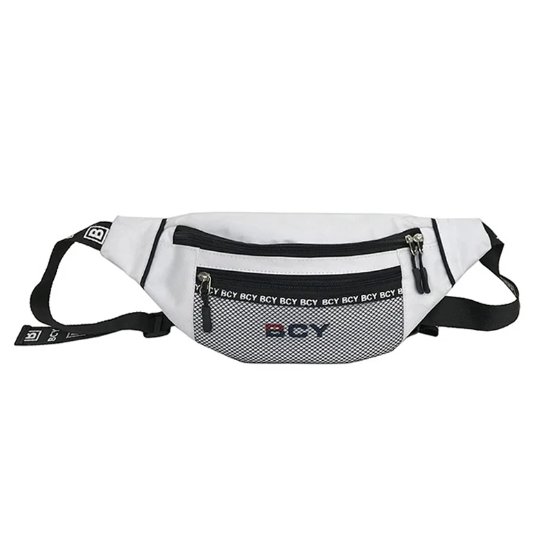 White Waist Bag CCRXRQ, пара поясных сумок, модные женские поясные сумки, удобная поясная сумка для женщин, для путешествий, унисекс, поясная сумка на плечо, нагрудная сумка, набедренная сумка - Цвет: White Waist Bag