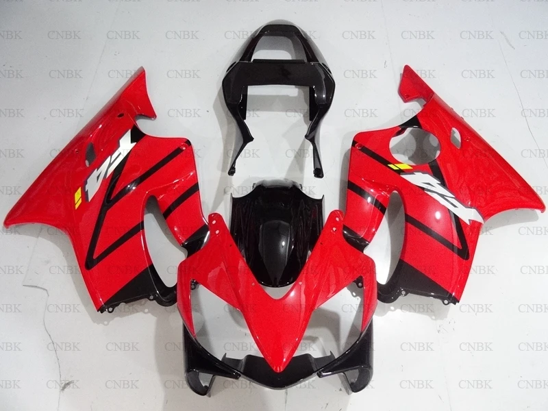 for CBR600F4i 2001 - 2003 Fairings CBR600 F4i 03 Red Black Full Body Kits CBR 600 2002 Unpainted | Автомобили и мотоциклы