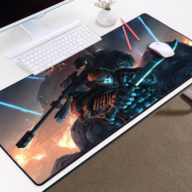 400X900X2MM Congsipad Halo серия игровой узор коврики для мыши для видеоигр Halo5 игровой Настольный коврик с узором коврик для мыши ПК клавиатура мышь - Цвет: 400X900X2MM