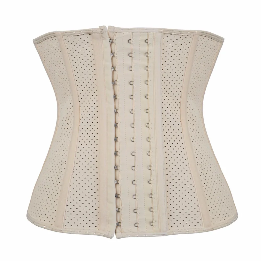 Women Latex Corset Waist Control and Bustier Steel Bone Underbust Trainer Slimming Shaper Corselet Black | Женская одежда