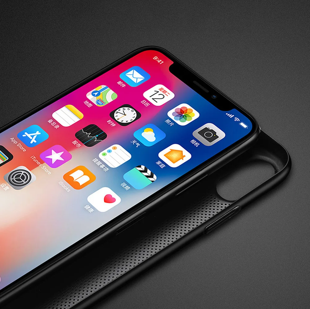 Heyytle ультра тонкий чехол для iPhone X 6 6s 7 8 Plus полые чехлы с рассеиванием тепла Жесткий ПК для iPhone XS MAX XR X задняя крышка Coque