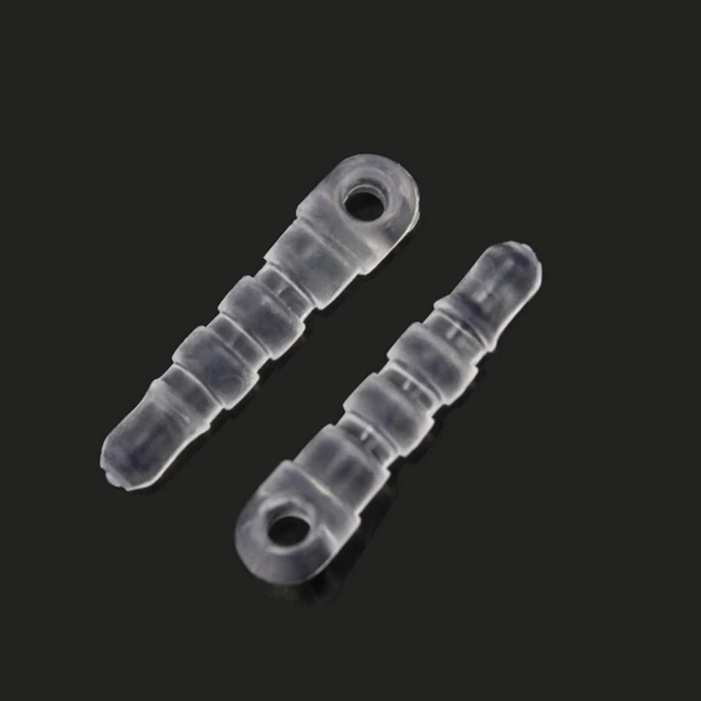 100Pcs 3.5mm Mobile Phone Earphone Jack PVC Transparent Dust-Proof Plug For iphone ios Android #20 | Мобильные телефоны и