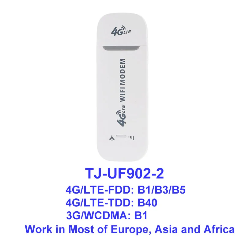 UF902-2 TIANJIE 4G LTE USB wifi модем 3g 4g usb dongle автомобильный wifi роутер 4g lte dongle сетевой адаптер с слотом для sim-карты - Цвет: UF902-2
