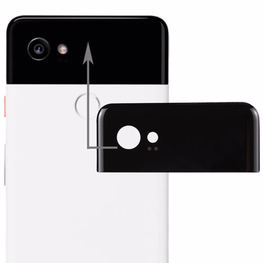 iPartsBuy for Google Pixel 2 XL Back Cover Top Glass Lens Cover images - 6