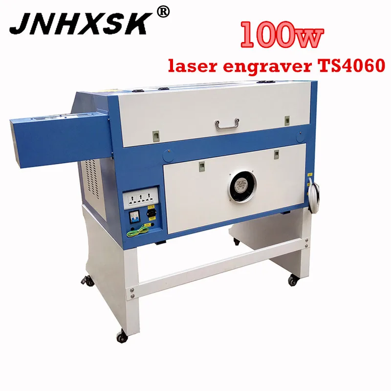 Лазерный гравер JNHXSK 100 Вт W2 Reci M2 TS4060 Настольный интерфейс USB 2 0 для акриловой кожи