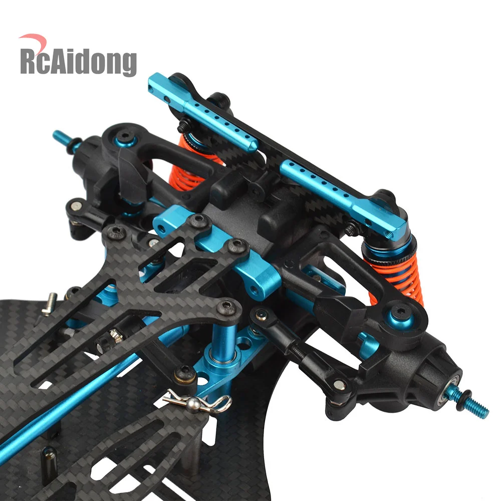 Алюминиевый сплав и карбоновый вал привода 1/10 4WD Touring Car Frame Kit для 1/10 RC TAMIYA TT01 TT01E на дороге Дрифт автомобиль