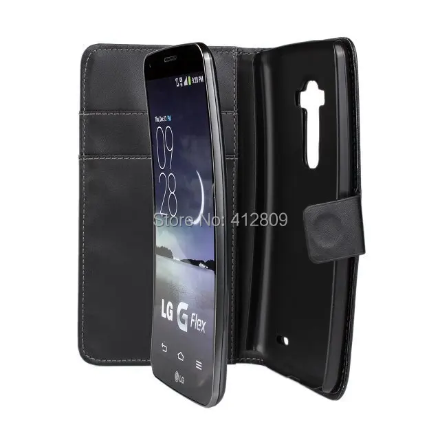 Новый чехол книжка из искусственной кожи в деловом стиле для LG G Flex D958 с магнитной