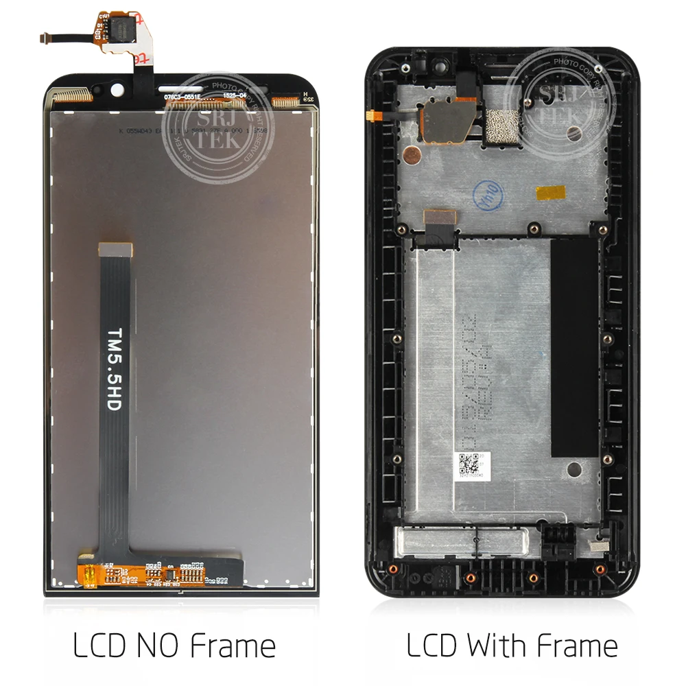Original For ASUS Zenfone 2 ZE550ML Display Touch Screen with Frame Replacement LCD Z00BD | Мобильные телефоны и
