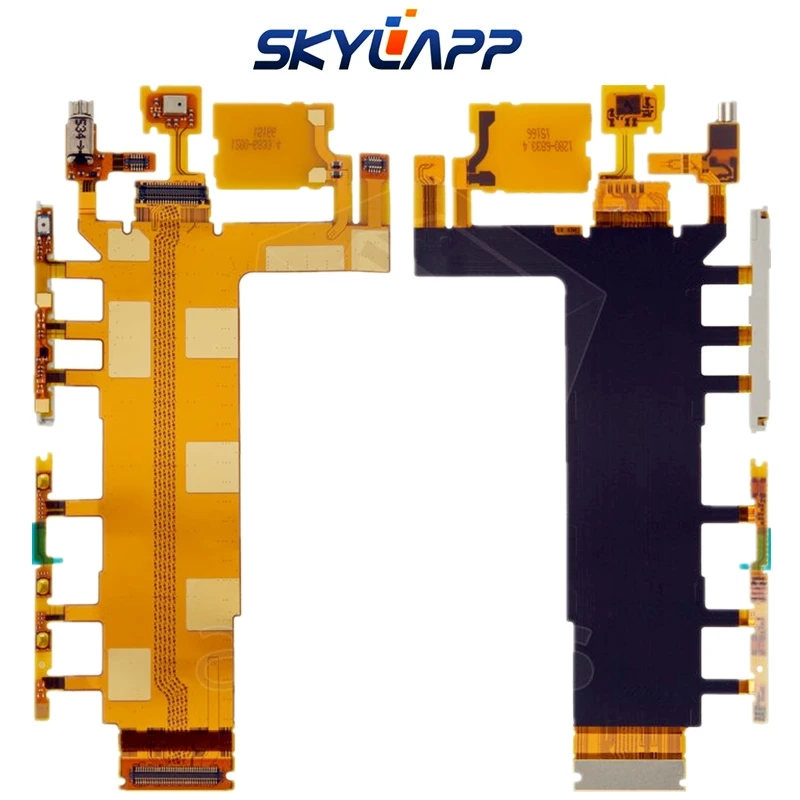 Плоский кабель для sony D6603 Xperia Z3, D6643 Xperia Z3, D6653 Xperia Z3 кнопки запуска, зуммер вибро гибкая лента