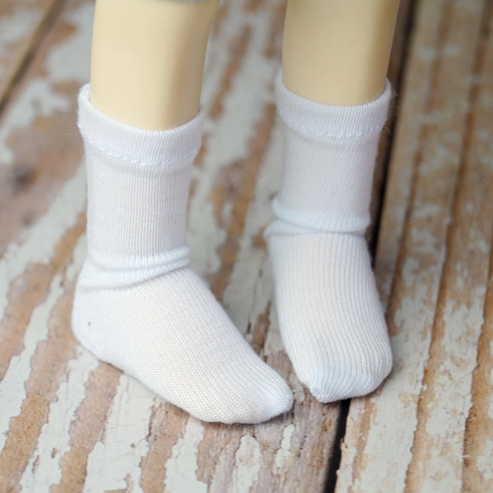 BJD белые короткие носки Защитные носки для 1/3 2" 60 см 1/4 17" 44 см 1/6 1" 70 см sd17 yosd BJD Кукла SD MSD DK DZ AOD DD кукла
