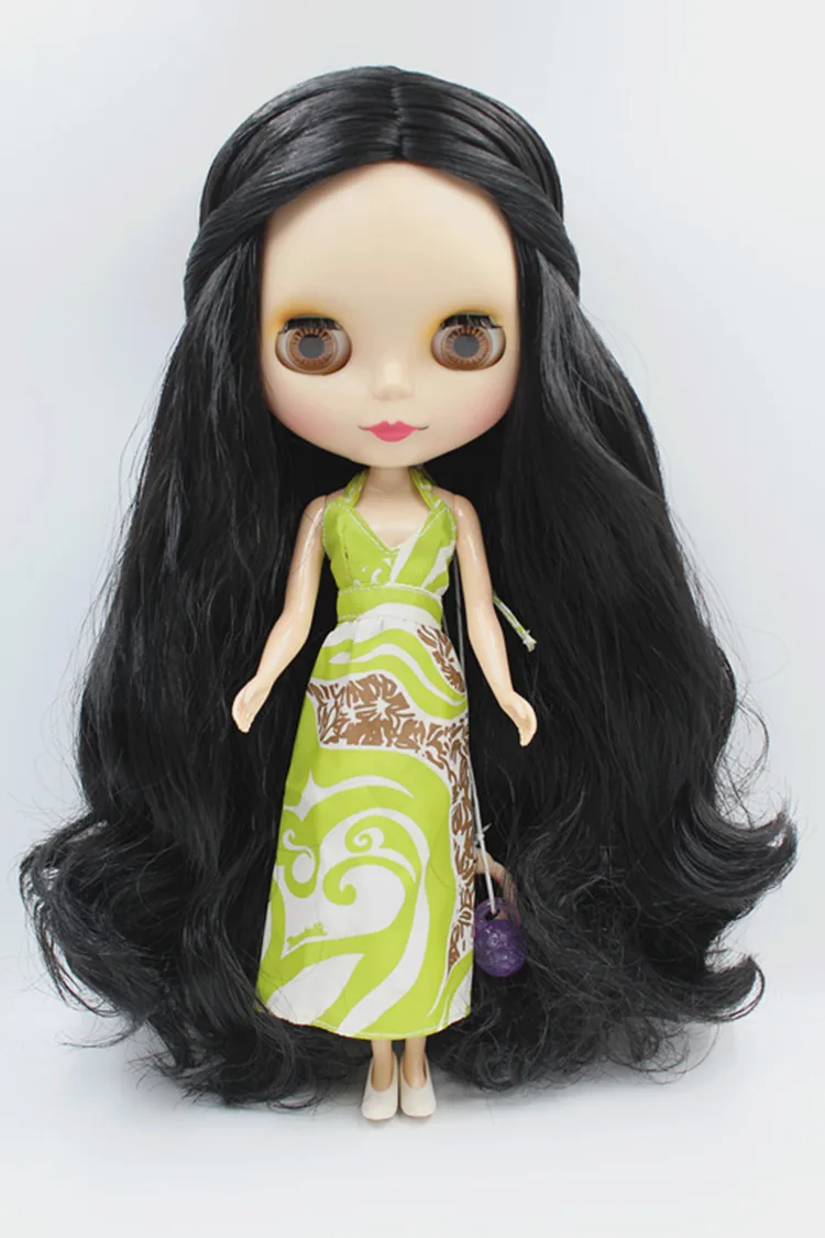 Кукла Blygirl черная средняя волосы Blyth кукла тело мода можно изменить макияж модная