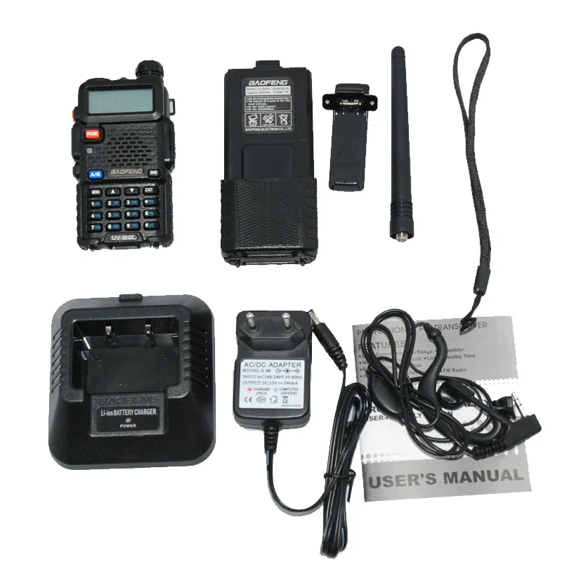 3800 мАч батарея UV5R портативная рация Baofeng 8 Вт портативное радио UV-5R
