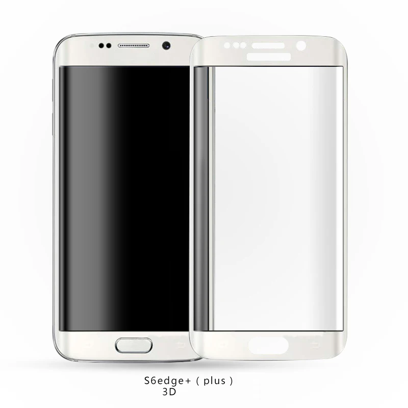Original 6Colors 9H Mirror Screen Protector For Samsung Galaxy S6 Edge S8 Plus 3D Curved Full Cover Tempered Glass