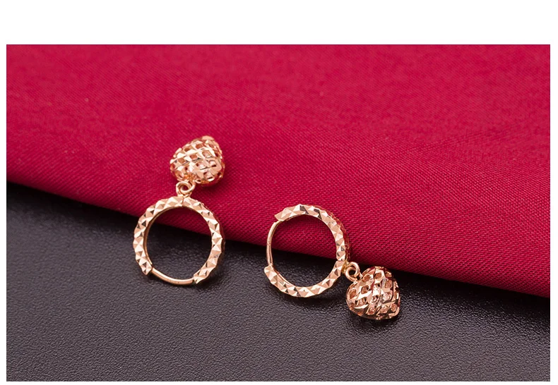 Серьги из чистого золота 18 К, настоящее AU 750, однотонные золотые серьги, хорошее красивое сердце, высококлассные трендовые классические ювелирные изделия,, новинка