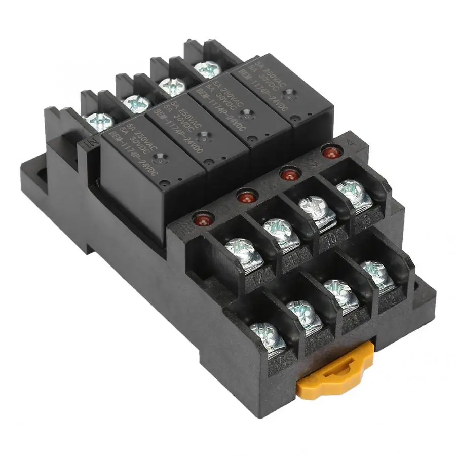 250VAC/30VDC 5A клеммный блок релейный модуль для автоматического управления реле