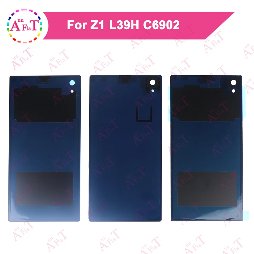 Задняя крышка батарейного отсека для Sony Xperia Z1 L39 L39H C6902 C6903 задняя корпуса сменная