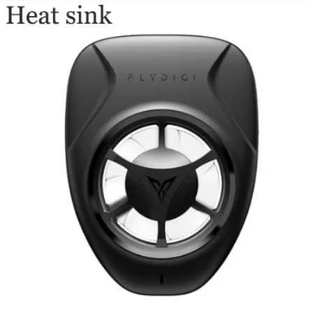 heat sink Xiaomi Flydigi WASP геймпад джойстик/левый и правый геймпад iOS версия физическое подключение для PUBG Mobile& Arena доблести для Iph - Цвет: heat sink
