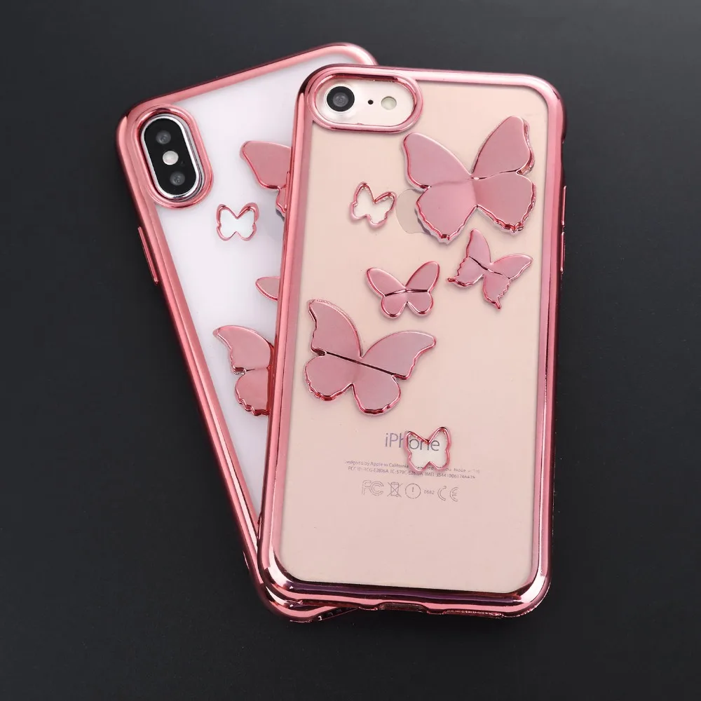 L-FADNUT For iPhone 6 Case 6S 7 8 Plus X Xr Xs Max Cases Cute Silicone Shockproof Soft TPU Bumper Protective Cover Coque Fundas |