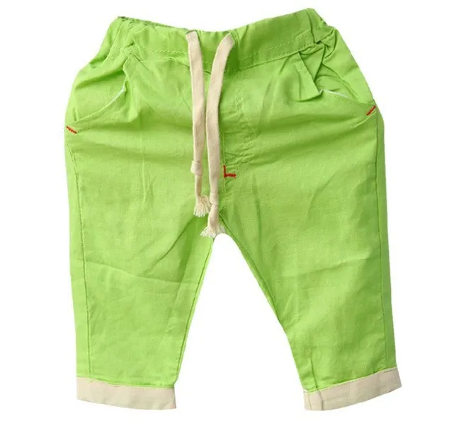 2017 New Summer capri Kids Pants Boys for Girls Children Linen Cotton Casual Leisure Trousers Fantasia Infantil | Детская одежда и