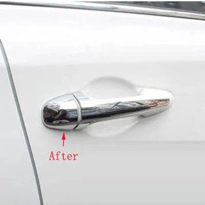 

8 шт., наклейки для Toyota RAV4 2013 2014 ABS