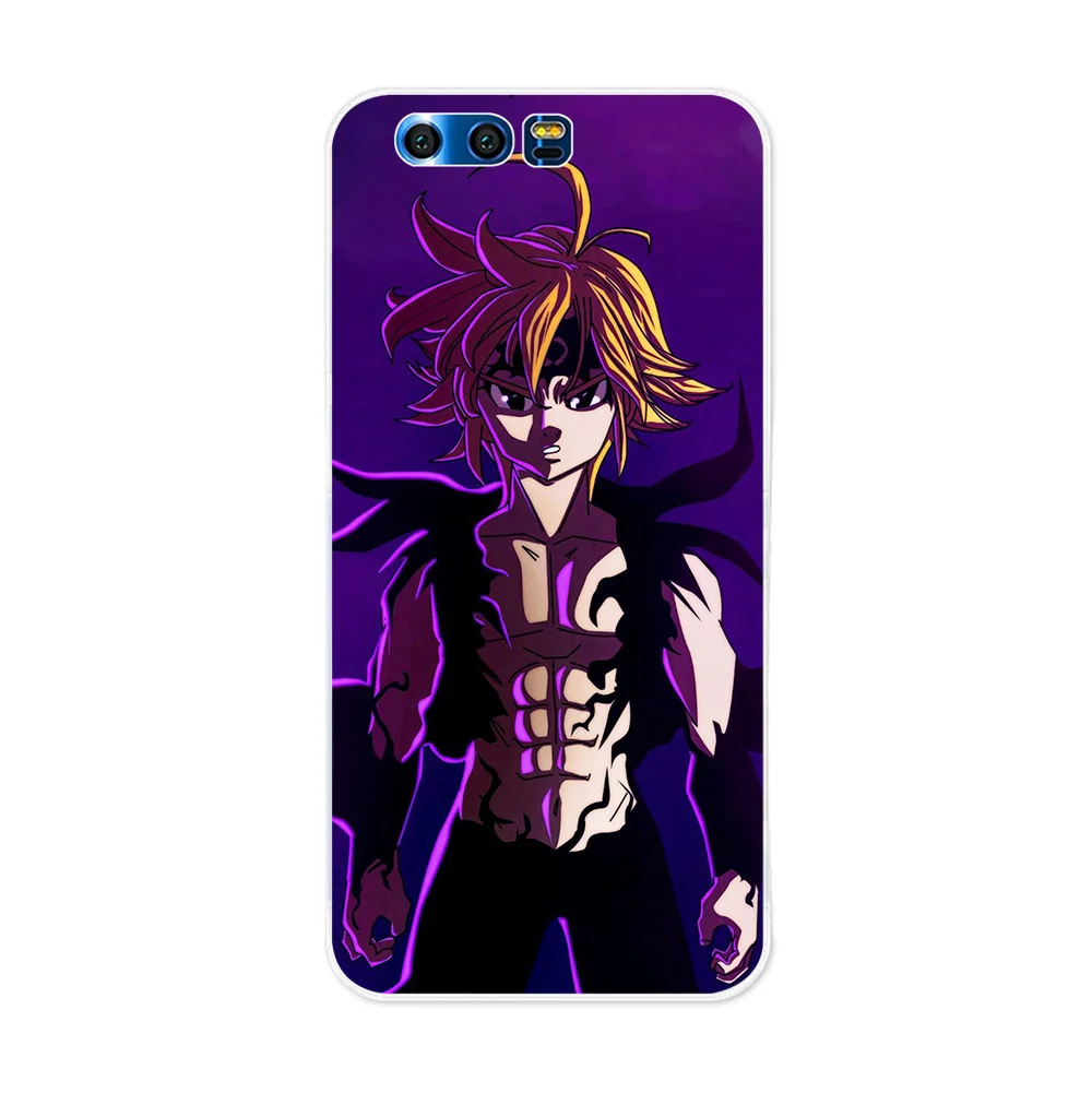 8 Мягкий силиконовый чехол IYICAO аниме Nanatsu no Taizai для huawei Y9 Y7 Y6 Prime Honor 8C 8X8 9 10 Lite 7X 7C 6A 7A Pro - Цвет: 8
