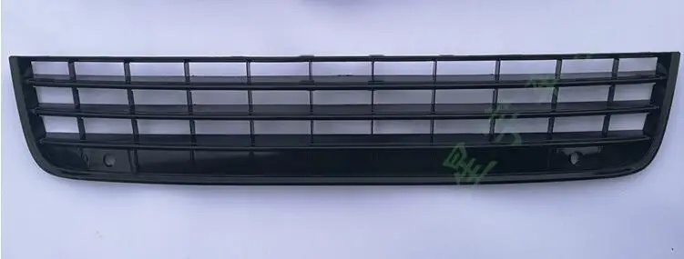 GLOSS BLACK 1 PCS ABS автомобиль передний выше и ниже бампер вокруг сетки решетка решетки крышки Планки для Volkswagen VW touareg 2011 2012 2013 - Цвет: GLOSS BLACK 1 PCS