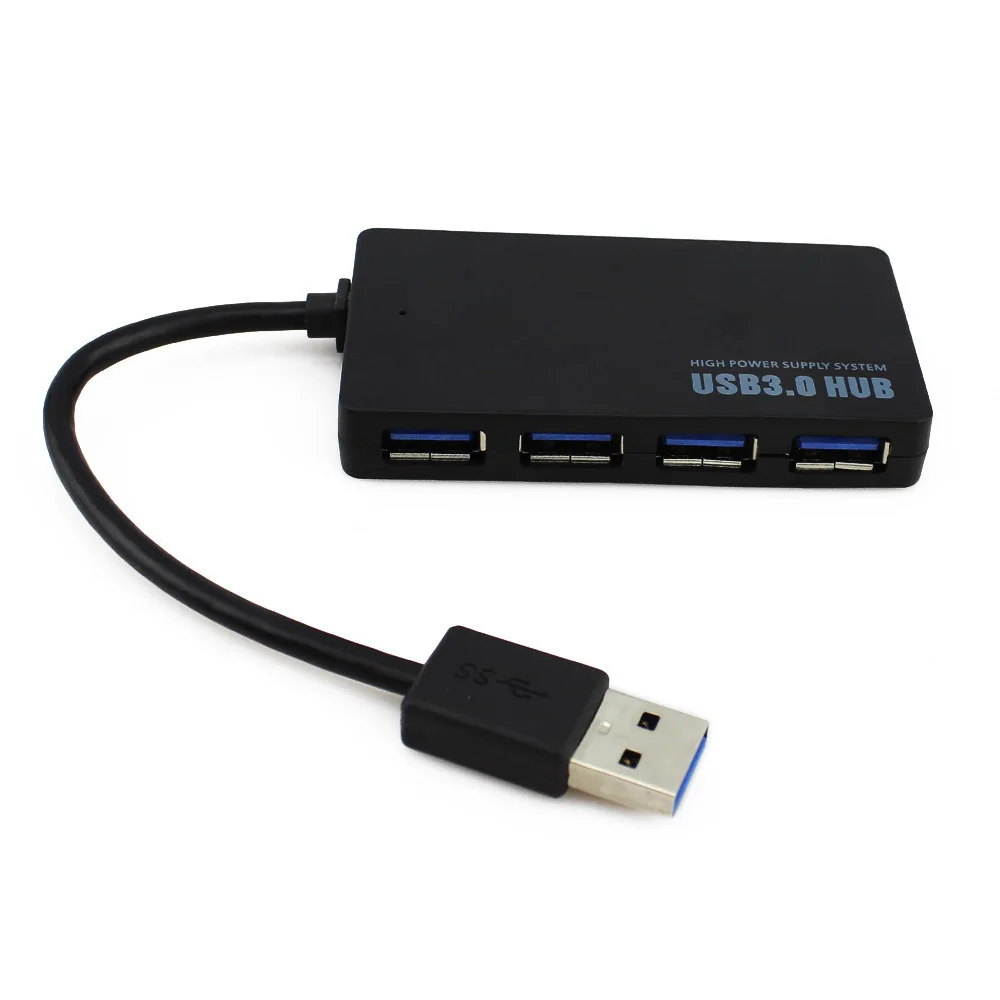 USB разветвитель CHUYI Superspeed 4 порта 3 0 внешний адаптер питания для ноутбуков и