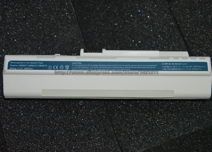 Белый Батарея для acer Aspire One 571 A110 A150 D150 D210 D250 UM08A31 UM08A32 UM08A51 UM08A5 UM08A71 UM08A72 UM08A73 UM08A74