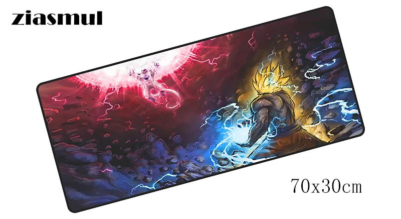 Size 700x300x2mm Dragon Ball Z padmouse 700x300 мм коврик для мышь Notbook коврик для компьютерной Вегета игровой коврик для мыши для ноутбука/коврики для мыши - Цвет: Size 700x300x2mm