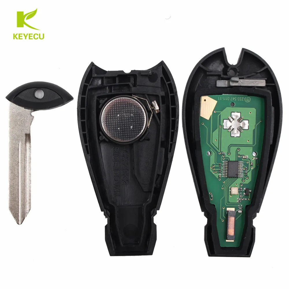 KEYECU новая Замена бесключевого входа дистанционного управления брелок для JEEP GRAND