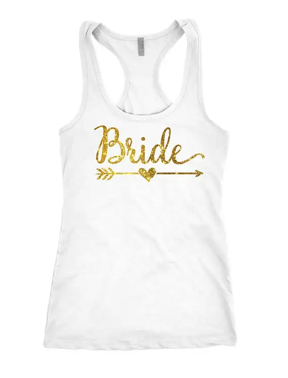 Индивидуальная Свадебная надпись Bride Tribe футболки подружек невесты Майки для