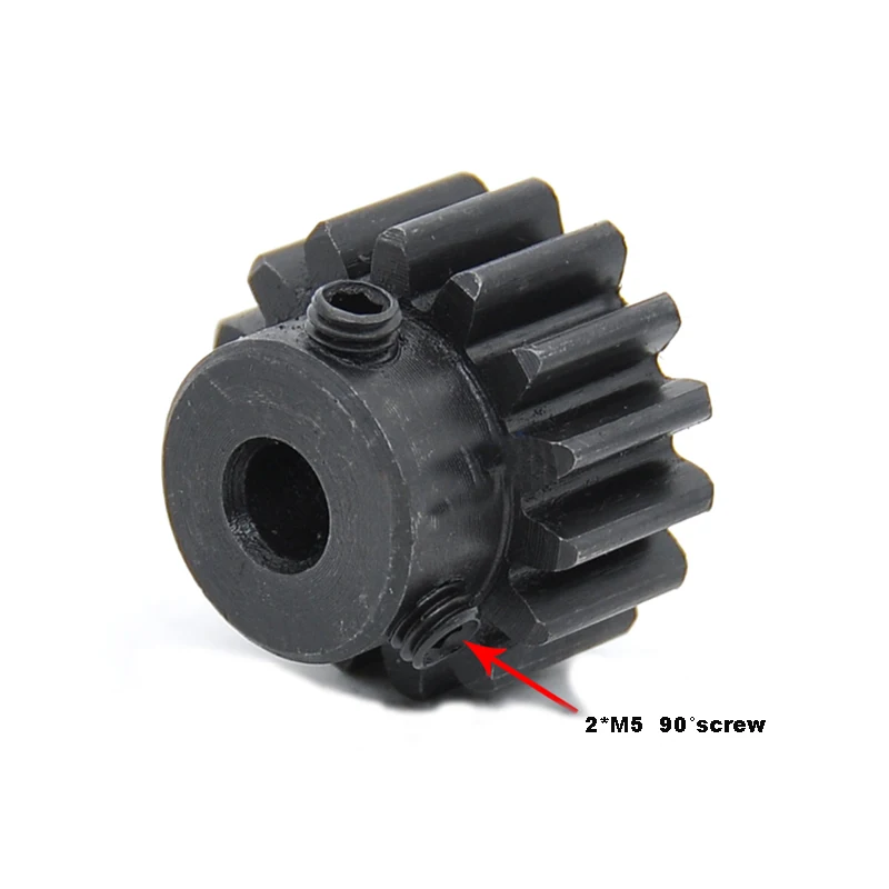 

1PCS Quenching 1.5M Spur Gear For Machine Convex Gear Pinion 1.5Module 12Teeth 5/6/6.35/7/8mm Hole Dia