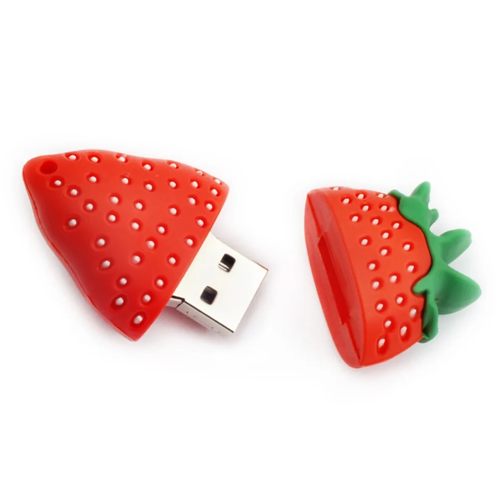 LEIZHAN Fruit USB флеш-накопитель с милым клубничным бананом ананасом флешкой для детей