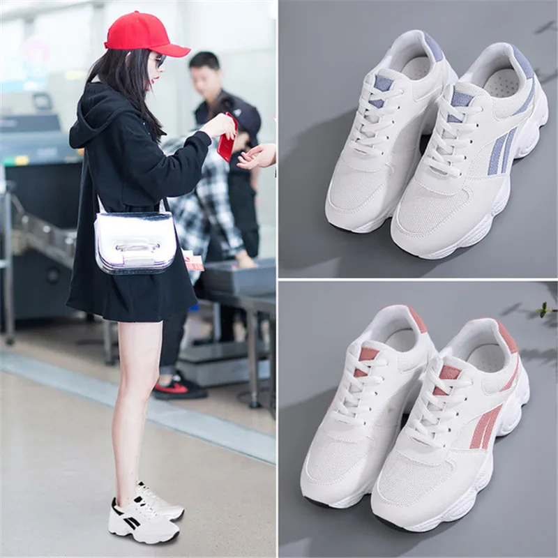 Женские кроссовки из Вулканизированной Ткани Повседневные слипоны на плоской