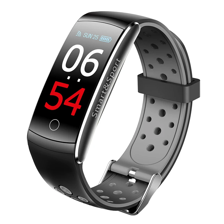 Q8S Smart Bracelet Heart Rate Monitor Waterproof Fitness Tracker Bluetooth Watch Band Q8 For Android IOS women men Wristband | Электроника