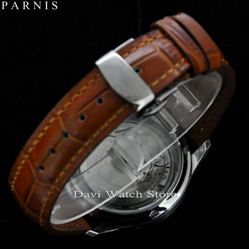 Мужские часы Parnis черные с отображением даты|watch watch|watches watch watchwatch men date |