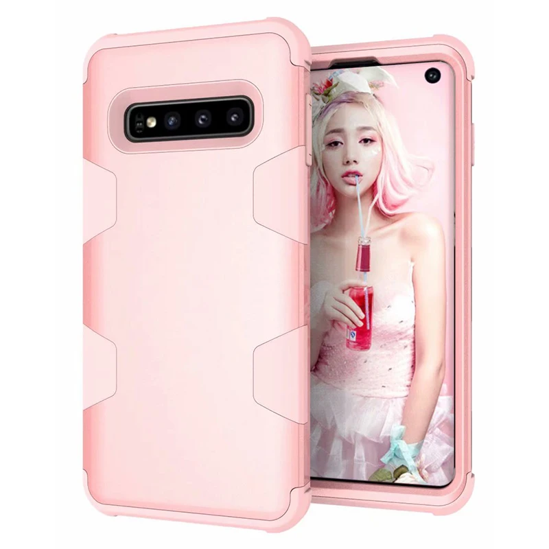 360 Полный бронированный чехол для телефона samsung Galaxy S10 S10 Plus Note 9 S9 PC Силиконовый ТПУ противоударный чехол Note 8 S8