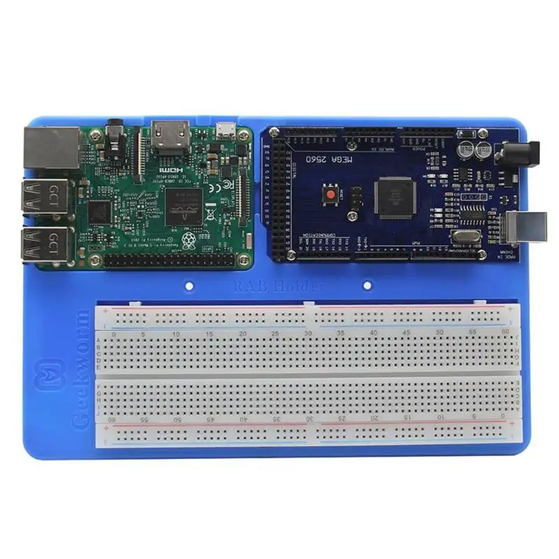 5 в 1 RAB держатель макет ABS Базовая пластина для Arduino UNO R3 MEGA2560 доступ ко всем потребительским портам дропшиппинг
