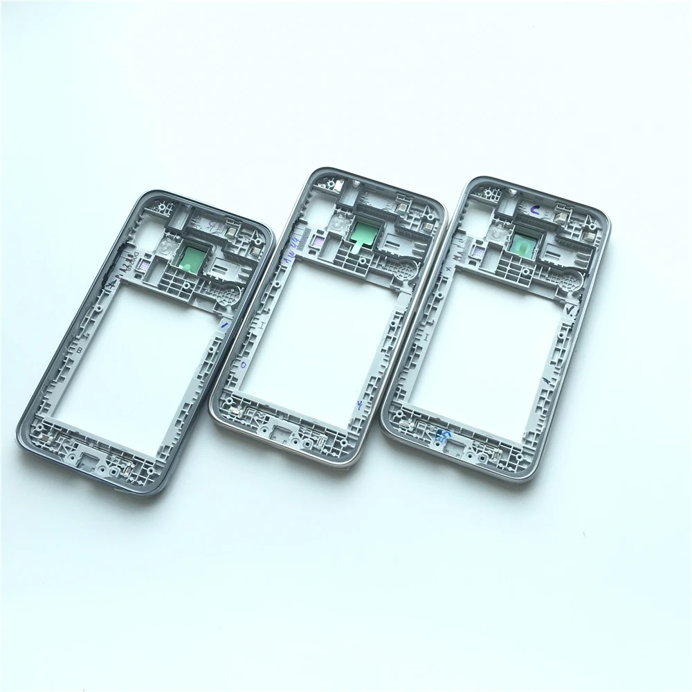 Новый корпус с рамкой средней пластины + Боковая кнопка стеклянный объектив для
