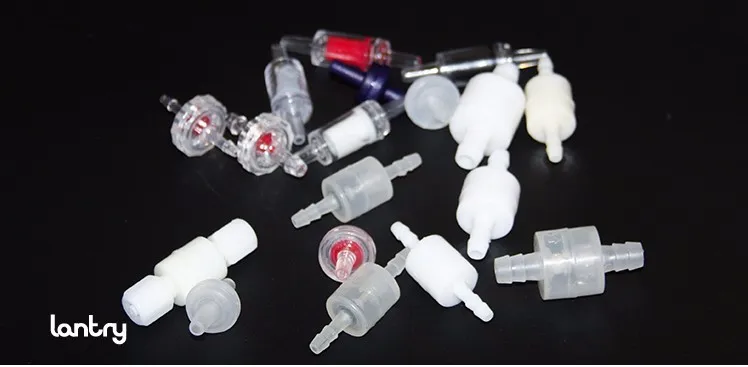 1/" 3 мм мини GPPS пластиковые прозрачные воды запорный клапан one-way valve check valves used for water 100 шт. в много