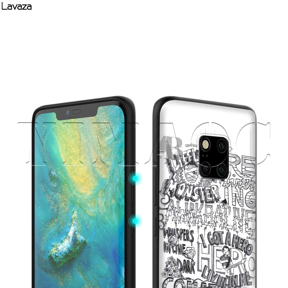 Чехол Lavaza Skillet rock для Huawei Mate Y7 Y9 P8 P9 P10 P20 P30 Lite Pro P Smart Mini 2017 2019 |