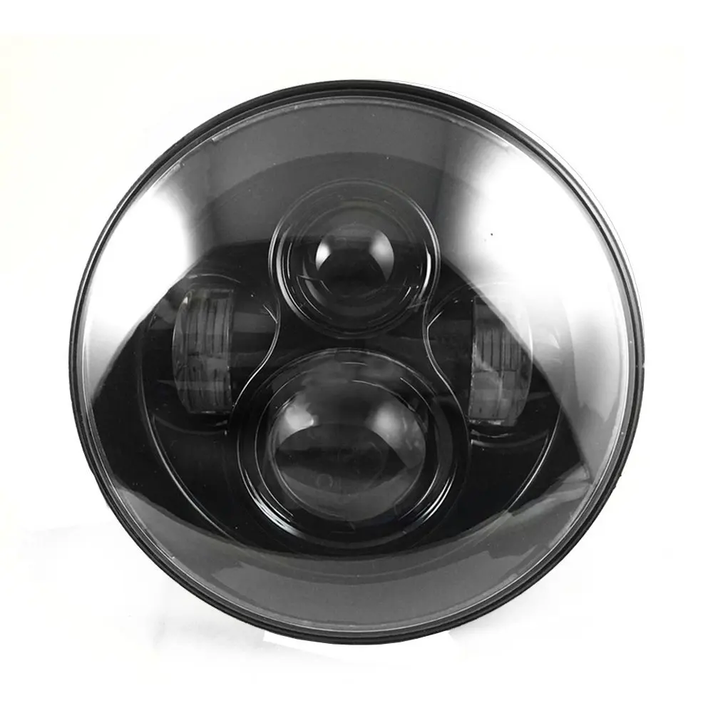 Черный 7 &quotсветодиодный светильник для прожектора + 7&quot кронштейн 2x 4 1/2