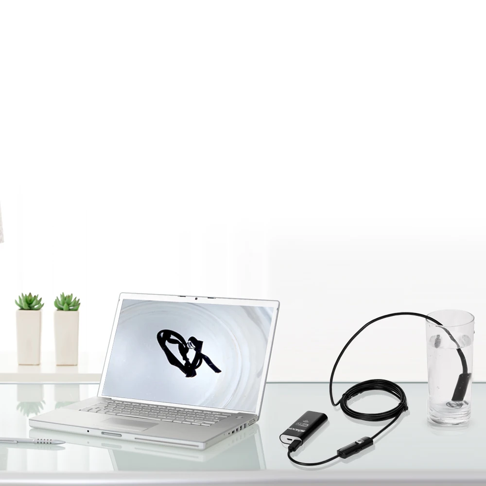 Wifi беспроводной Эндоскоп бороскоп Водонепроницаемая инспекционная змея камера